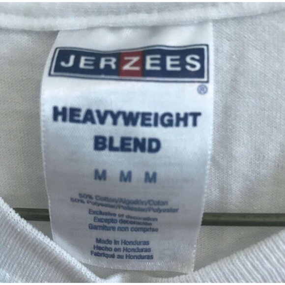 Jerzees Mens Arizona State University IDRS 2011 White T-Shirt Size Medium - Picture 5 of 8